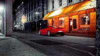 pic for Red Ferrari In City Lights 